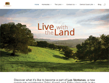 Tablet Screenshot of lasventanasranch.com